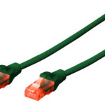 DIGITUS Patchkabel, Cat. 6, U/UTP, 5,0 m, grijs