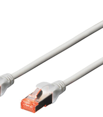 DIGITUS Netwerkkabel, Cat. 6, S/FTP, 1,0 m, grijs