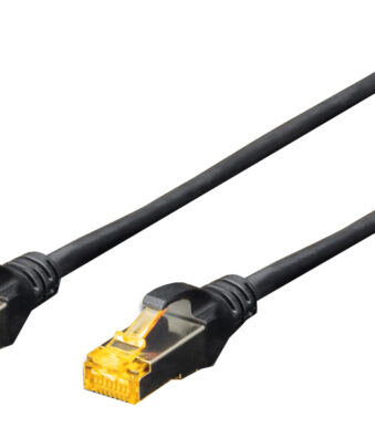 DIGITUS patchkabel, Cat. 6A, S/FTP, 3,0 m, blauw, set