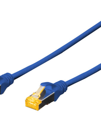 DIGITUS patchkabel, Cat. 6A, S/FTP, 3,0 m, zwart, set