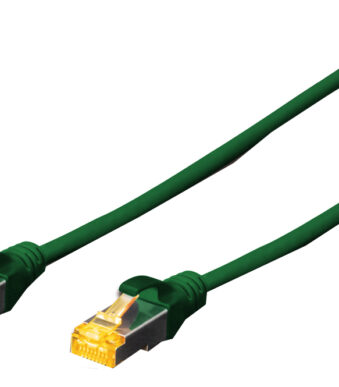 DIGITUS patchkabel, Cat. 6A, S/FTP, 3,0 m, groen, set