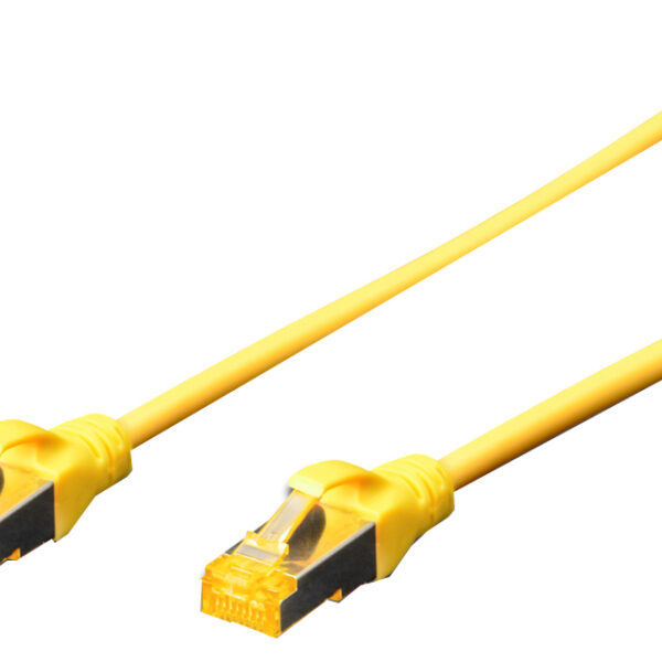 DIGITUS patchkabel, Cat. 6A, S/FTP, 3,0 m, geel, set