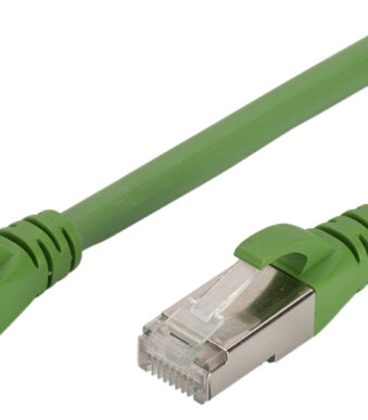 DIGITUS patchkabel PUR, Cat. 6A, S/FTP, 2,0 m, groen
