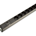 DIGITUS 19´ stekkerdozenlijst 7-voudig, met overbelastingsbescherming