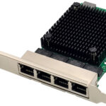 DIGITUS Gigabit Ethernet PCI Express netwerkkaart, 4-poorts
