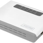 DIGITUS 2-Port USB 2.0 Wireless Multifunction Network Server