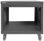 DIGITUS 19' universeel frame, met wielen, 8HE, zwart