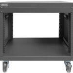 DIGITUS 19' universeel frame, met wielen, 8HE, zwart