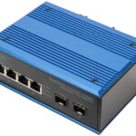 DIGITUS Industrial Gigabit Ethernet PoE Switch, 4+2 poorts