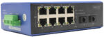 DIGITUS Industrial Gigabit Ethernet Switch, 8+2 poorts