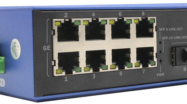 DIGITUS Industrial Gigabit Ethernet Switch, 8+2 poorts