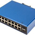 DIGITUS Industrial Gigabit Ethernet Switch, L2 managed, 16+2 poorts