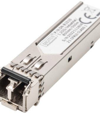 DIGITUS Industrial mini GBIC (SFP) module, 1,25 Gbps, 550 m