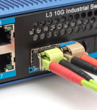 DIGITUS Industrial mini GBIC (SFP) module, 1,25 Gbps, 550 m