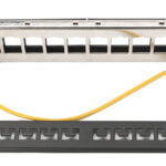 DIGITUS 10´ modulair Patch Panel voor Keystone modules, 12-poorts