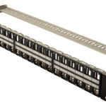 DIGITUS 19´ modulair Patch Panel Cat. 6A, 48 poorts, zwart