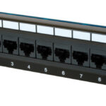 DIGITUS 10´ Patch Panel Cat. 5e, klasse D, 8 x RJ45, 1 HE