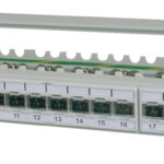 DIGITUS 19´ Patch Panel Cat. 6A (diep), 24 x RJ45, 1 HE