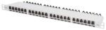 DIGITUS 19´ Patch Panel Cat. 6, klasse EA, 24 poorts, zwart