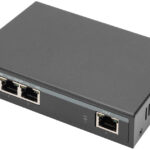 DIGITUS Gigabit 4PPoE Indoor extender, 2-poorts, 802.3at, 60 W