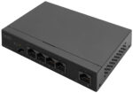 DIGITUS Gigabit Ethernet PoE switch 4-poorts + 1 poort Uplink