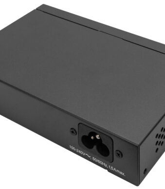DIGITUS Gigabit Ethernet PoE switch 4-poorts + 1 poort Uplink