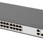 DIGITUS 19' Fast Ethernet PoE Switch, 16-poorts, Unmanaged