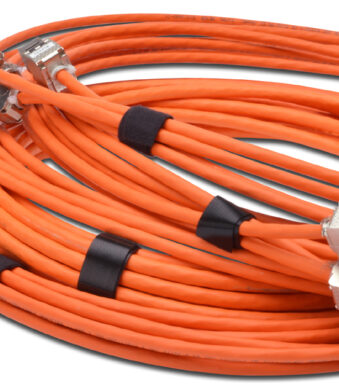 DIGITUS Kabelbinder klittenband, 20 mm x 10 m, zwart