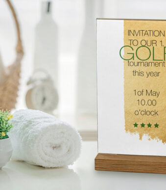 sigel Design-papier 'Golden brush stroke', DIN A4, 200 g/m2