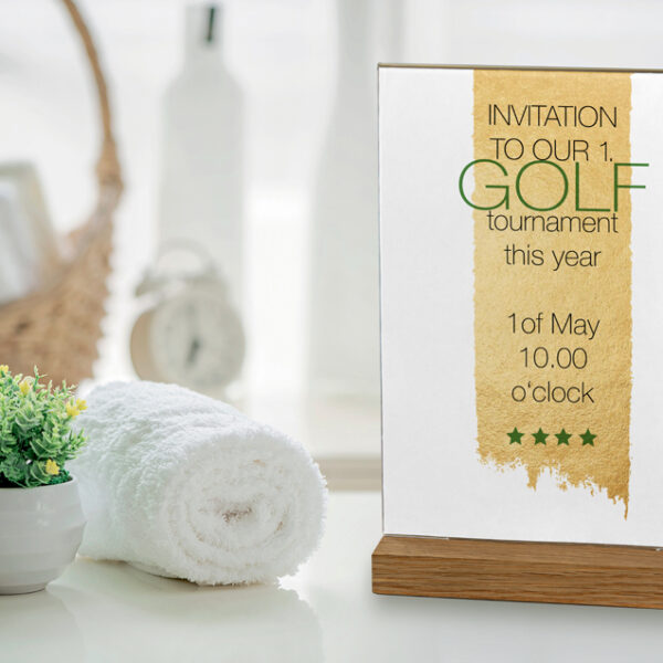 sigel Design-papier 'Golden brush stroke', DIN A4, 200 g/m2