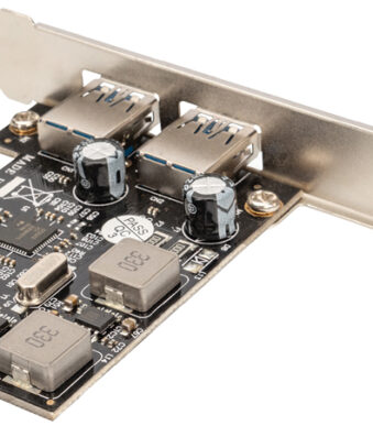 DIGITUS USB 3.0 PCI Express Add-On kaart, 2 poorten