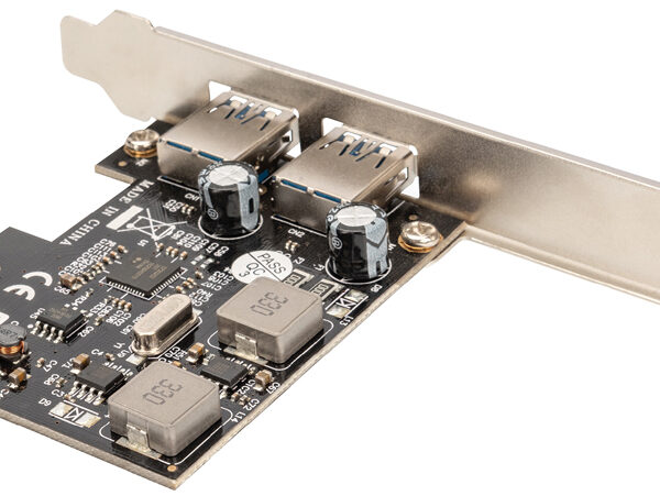 DIGITUS USB 3.0 PCI Express Add-On kaart, 2 poorten