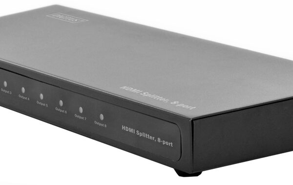 DIGITUS HDMI Video Splitter, 8-voudig, metalen behuizing