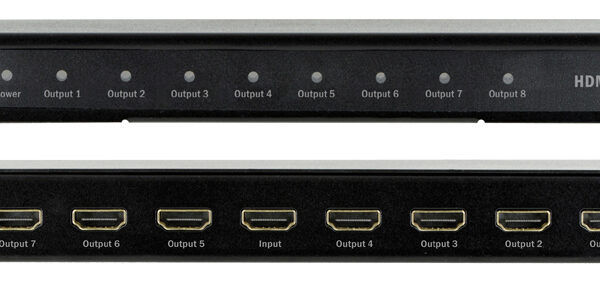 DIGITUS HDMI Video Splitter, 8-voudig, metalen behuizing