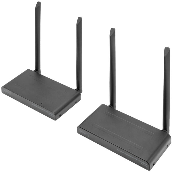 DIGITUS 4K Wireless HDMI KVM Extender set, 150 m