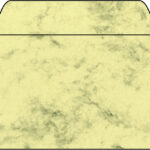 sigel envelop, 114 x 162 mm, gegomd, marmer beige, 90 g/m2