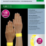 sigel evenementenbandjes ´Super Soft´, fluorescerend, geel