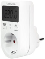 LogiLink energiekosten-meetapparaat, 3 functies, wit