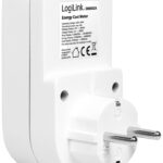 LogiLink energiekosten-meetapparaat, 3 functies, wit