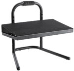 LogiLink voetensteun, hoogteverstelbaar, zwart