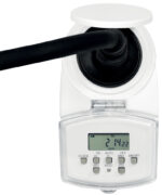 LogiLink digitale tijdschakelklok Outdoor, IP44, wit