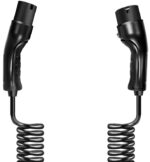 LogiLink E-auto-spiraallaadkabel type 2, 3-fasig, 22 kW, 5 m