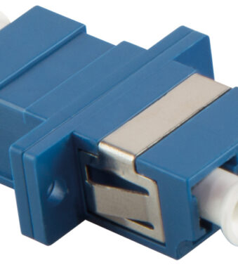 LogiLink LWL koppeling, 2x LC-Duplex, Multimode, OS1/2, blauw