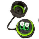 LogiLink LWL koppeling met beschermkap/kabelmof, LC-Duplex