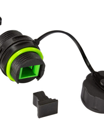 LogiLink LWL koppeling met beschermkap, SC-Simplex, IP68