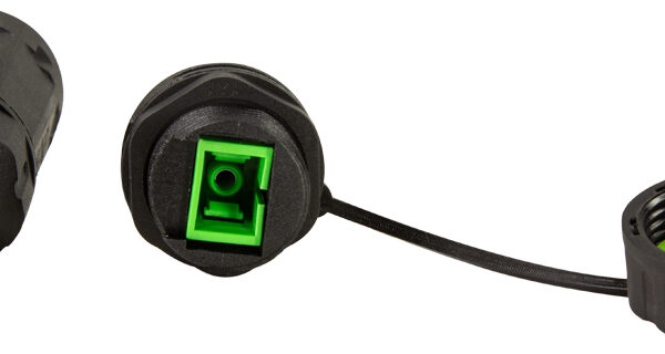 LogiLink LWL koppeling met beschermkap/kabelmof, SC-Simplex