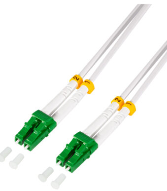 LogiLink staalversterkte LWL patchkabel, 2x LC-Duplex, 1,0 m