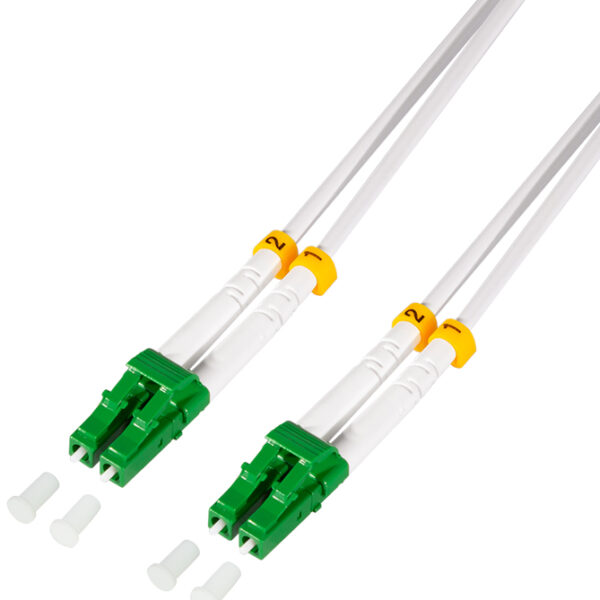 LogiLink staalversterkte LWL patchkabel, 2x LC-Duplex, 1,0 m