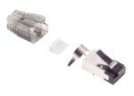FLEXLINE RJ45 stekker voor ronde kabel, Cat. 5-6A, afgeschermd