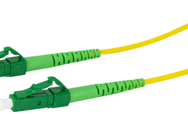 LogiLink LWL patchkabel, 2x LC-Simplex, OS2, 0,5 m, geel